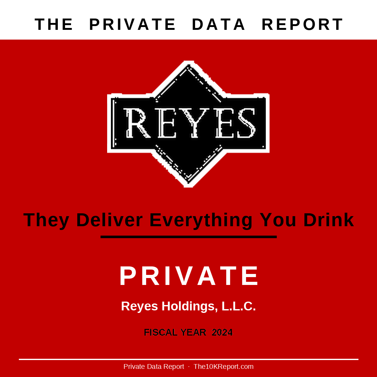 Reyes Holdings Private Data Report cover