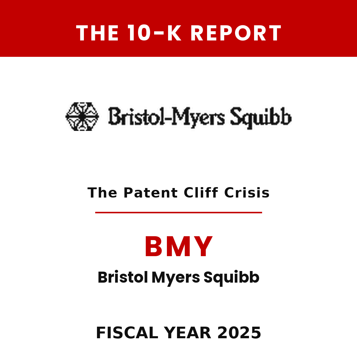 Bristol-Myers Squibb 10-K Report cover