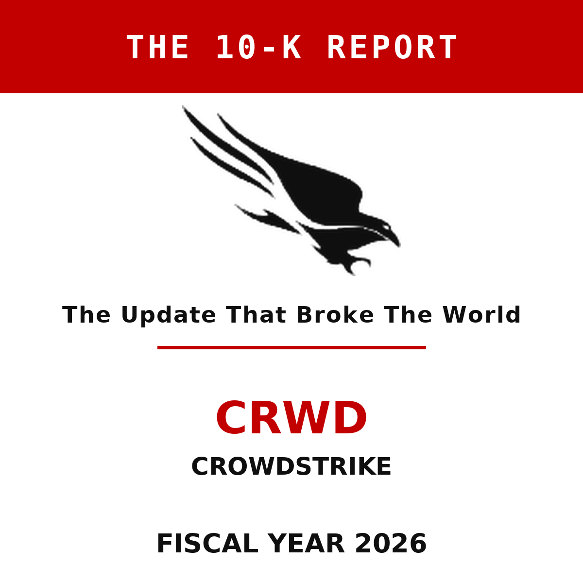 CrowdStrike 10-K Report cover
