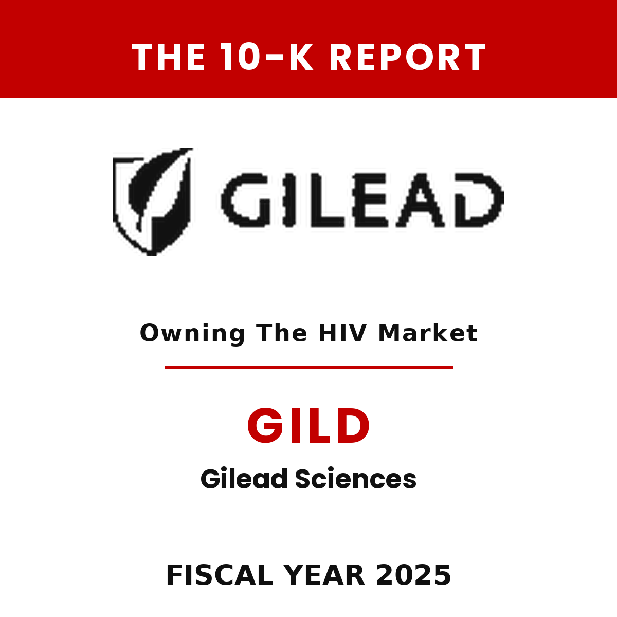 Gilead Sciences 10-K Report cover