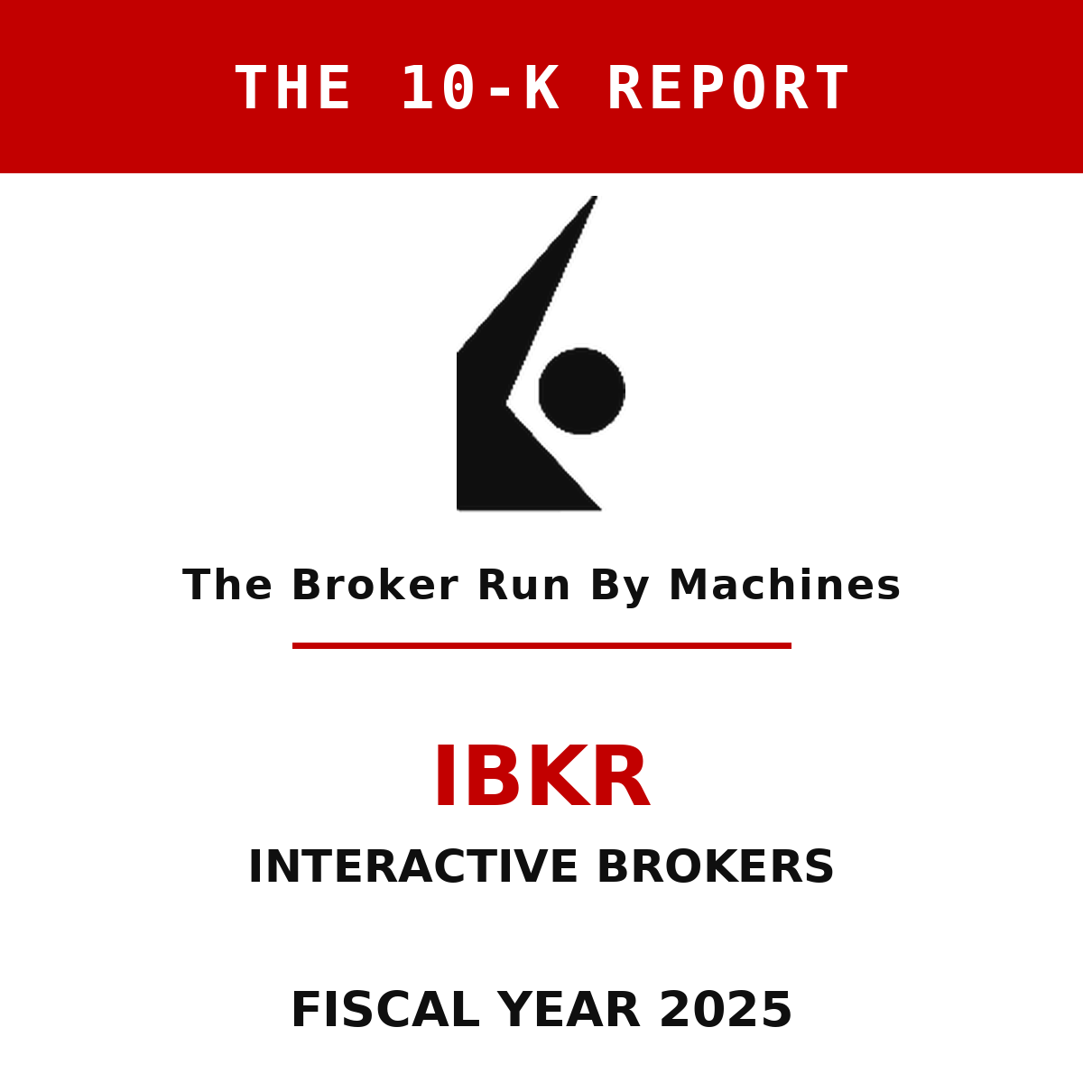 Interactive Brokers 10-K Report cover