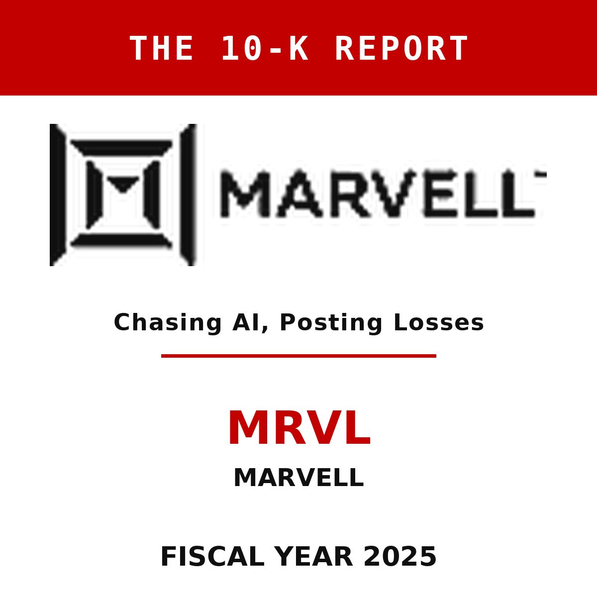 Marvell 10-K Report cover