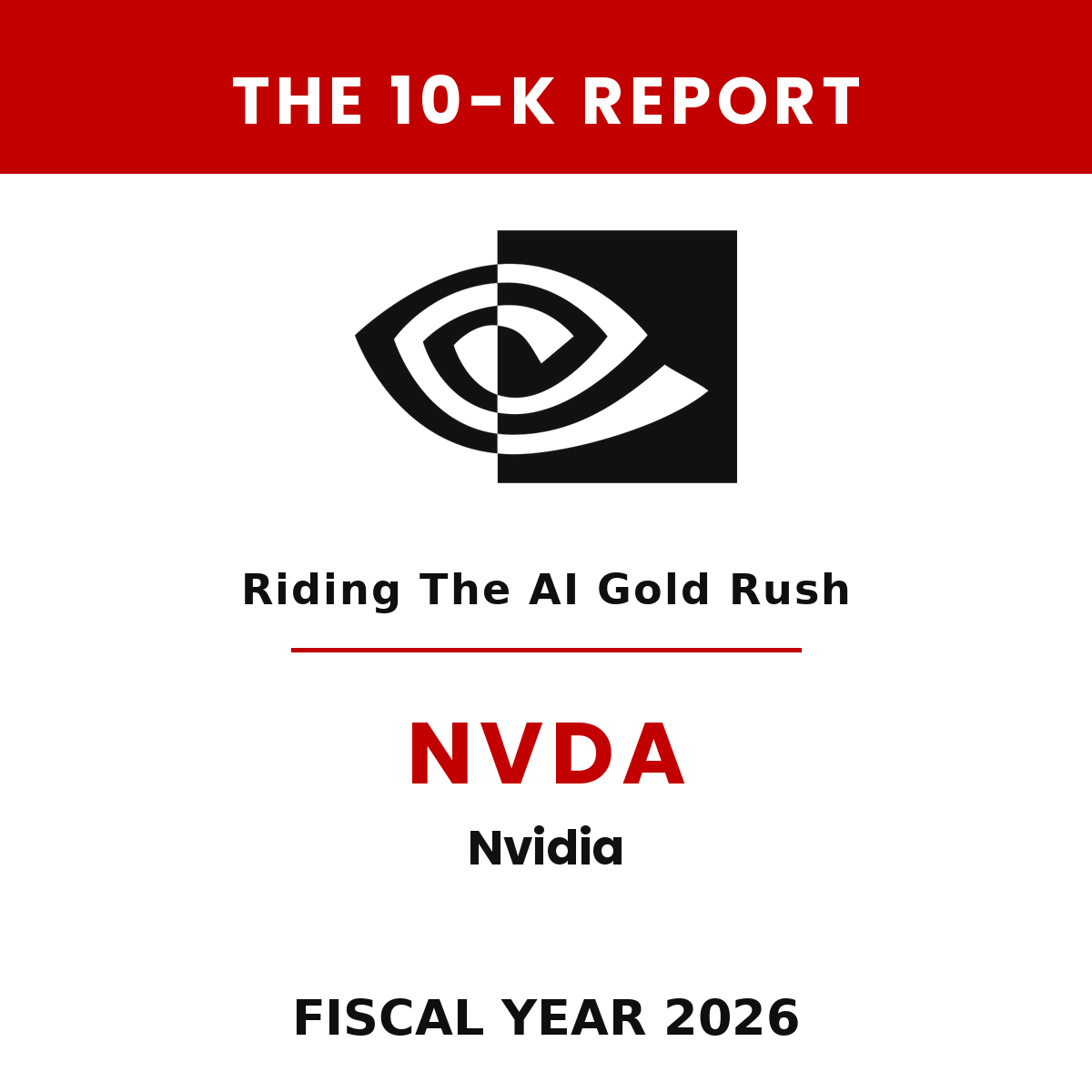 NVIDIA 10-K Report cover