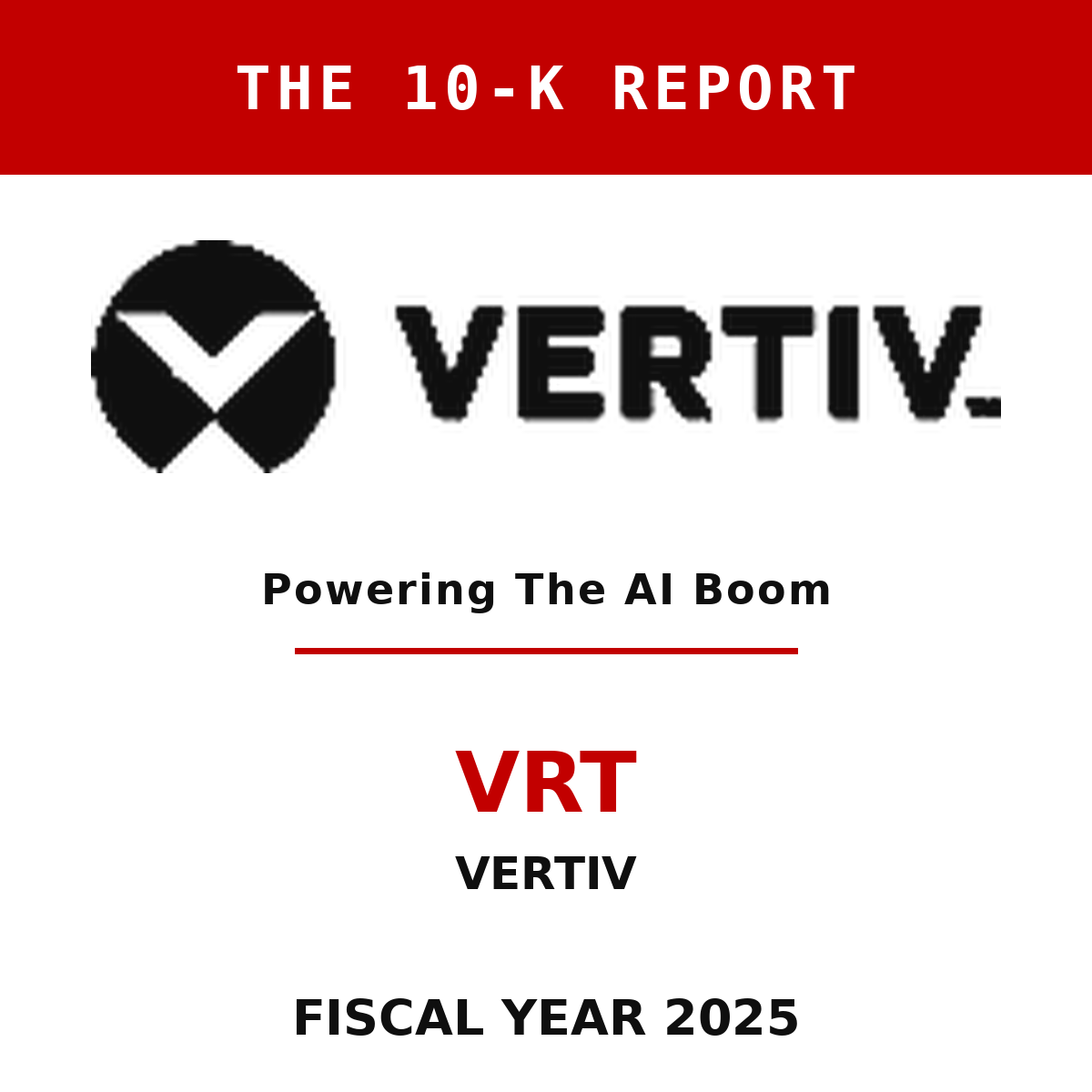 Vertiv 10-K Report cover